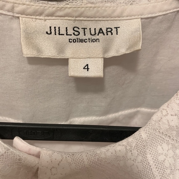 Jill Stuart white cotton blouse - Picture 2 of 4